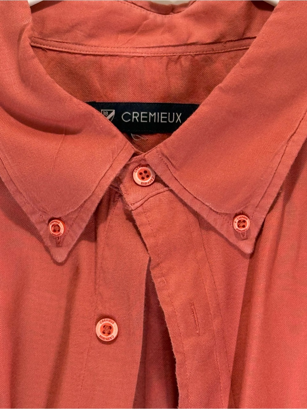 Daniel Cremieux Men's Button-Down Shirt in Coral Rose